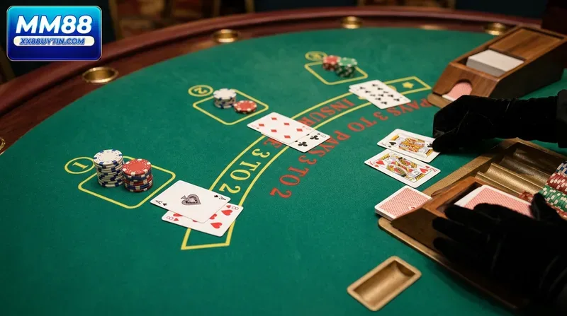 Cách chơi Blackjack chi tiết & Link MM88 chuẩn 2026 2 Cách chơi Blackjack là gì? Tìm hiểu luật chơi blackjack cơ bản