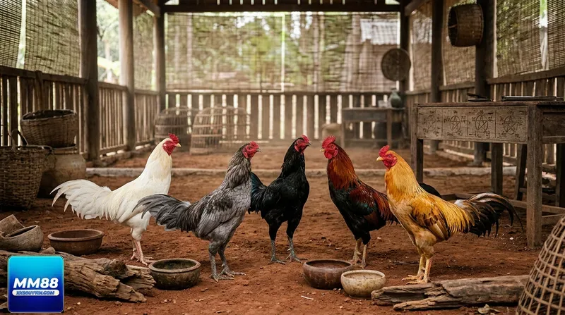 Khái niệm cơ bản về màu mạng gà đá cho người mới bắt đầu