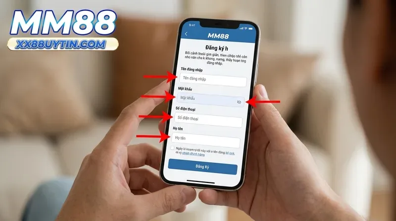 Đăng Nhập MM88 Mới Nhất 2026 – Link Vào Nhanh, Không Bị Chặn 3 Hướng Dẫn MM88 Đăng Ký Tài Khoản Chi Tiết Cho Tân Thủ