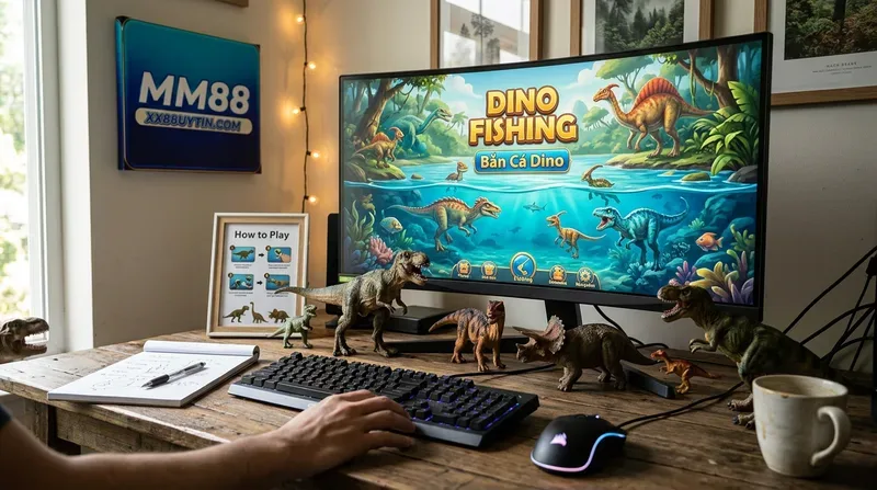 **Luật chơi Dino Fishing** và **cách chơi Dino Fishing** từ A-Z