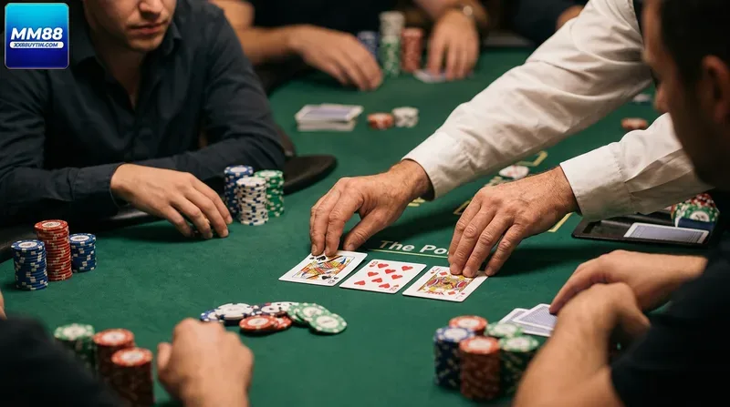 Các vòng cược trong poker và thuật ngữ hành động