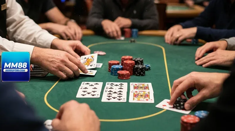 Chi tiết 4 vòng cược: Cách chơi Poker cơ bản từ A-Z