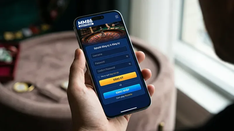 Hướng dẫn chi tiết mm88 đăng ký và mm88 đăng nhập để chơi Roulette