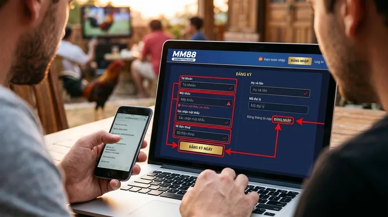 Hướng dẫn mm88 đăng ký và mm88 đăng nhập cho người mới