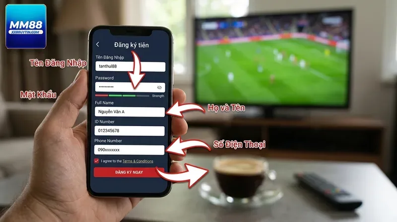 Hướng dẫn **mm88 đăng ký** và **mm88 đăng nhập** chi tiết trong 1 phút